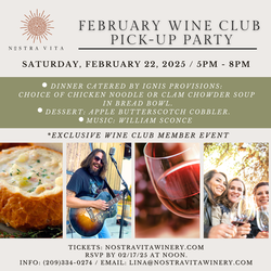 02/22 Wine Club Pick Up Party